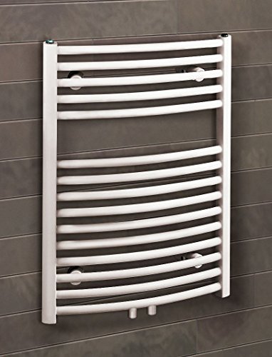 Nn Heizkorper Bad Design Mittelanschluss Gebogen 1 Stuck 69 5 X 50 Cm Alpinweiss 4056397001898 Buderus Heizkorper