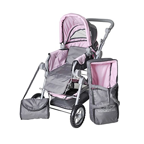 Imagen principal de Knorrtoys.com 10410 Twingo S Rockstar - Cochecito de paseo para muñecas en color gris