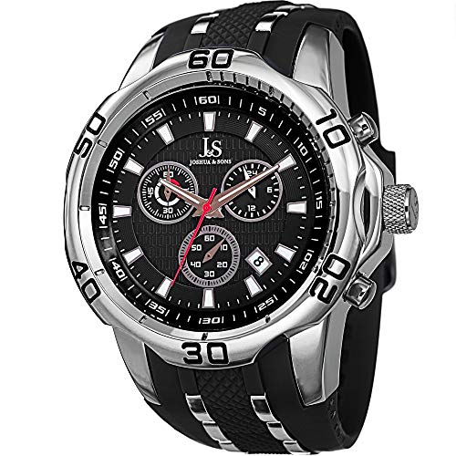 Joshua & Sons JS50SSB - Orologio da polso da uomo