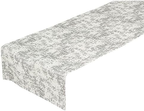SantiagoPons Silver marble table runner