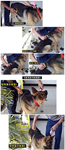 Happy-Fd-Professional-Dematting-Tool-for-Dogs-Great-Dog-Grooming-Comb-Double-sided-Comb-for-Golden-Retriever-Dogs-Samoyed-Dorder-Sheepdog