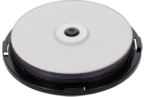 HUIOP 10PCS 215MIN 8X DVD + R DL 8.5GB Disque Vierge Disque DVD Personnalisable pour données et vidéo,Disque DVD