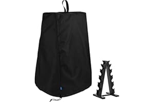 Xxerciz Dumbbell Rack Cover for CAP Barbell A-Frame Dumbbell Weight Rack, Portable Dustproof Waterproof Anti-scratch Protective Case for Home Gym Dumbbell Rack