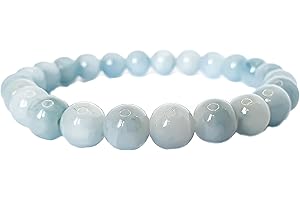 SPILLOX Bracciale Uomo Donna Elastico Da Vere Pietre Preziose Naturali Di 8mm Reiki Idea Regalo Di Natale Originale Diffusore Di Energia Guarigione Equilibrio