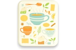 TINIT Tea Bag Travel Tin 'EBTK' - Portable Metal Tea Bag Storage Box Teabags, Pocket-Sized Container Commuting Gifts Tea Lovers Coffee