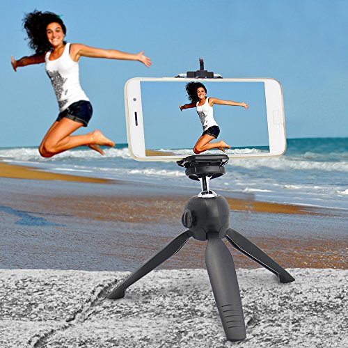 mini treppiede cavalletto da tavolo pieghevole fotocamera smartphone portatile