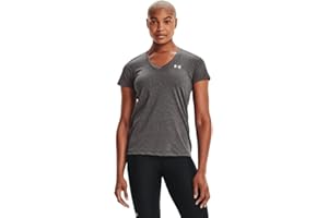 Under Armour Womens Tech V Neck Short Sleeve T-Shirt