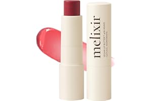 Melixir Vegan Lip Butter #05 Dewy Rose(Tinted) (+11 more colors) 0.13oz, Bee Free, Petrolatum Free, Deep Nourishing Plant-Based Vegan Chapstick, Vegan Lip Balm for Dry, Cracked and Chapped Lips