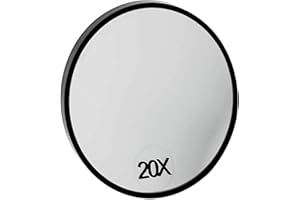 ARASO-UK LTD ARAZO ® - 20X Magnifying Mirror Eye Makeup Professional Pocket Vanity Eyebrow Tweezing