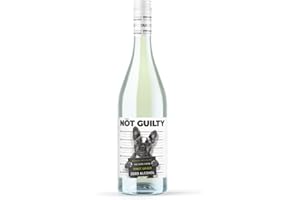 Not Guilty Pinot Grigio White Wine - Alcohol Free 0 percent ABV, 6x75cl