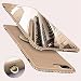 Produktbild Newseego iPhone 7 Plus Hülle, iPhone 8 Plus Hülle, Glitzer Cute Phone Case mit 360 ° Drehung Bling Diamond Strass Bumper Ring Stand für iPhone 7 Plus / 8 Plus-Golden
