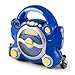 Price comparison product image auna Pocket Rocker • Karaoke system for children • CD player • CD, CD-R • Integrated stereo speakers • 2 microphones • Cord or battery powered • Display Led • Program and repeat function • Blue