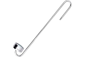 WMYYLX Dyfuzor CO2 do akwarium ze stali nierdzewnej, dyfuzor dwutlenku węgla, odporny na korozję, wymienna ceramiczna płyta odpływowa do roślin akwariowych (35 cm)