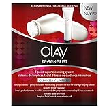 Olay Regenerist 3 Point Super Cleansing System Exfoliating Face Wash & cleansing exfoliating face brush