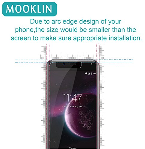 [3 StÃ¼ck] MOOKLIN Cubot Magic Panzerglas Displayschutzfolie, [Anti-Kratzen] Handy Schutzfolie fÃ¼r Cubot Magic