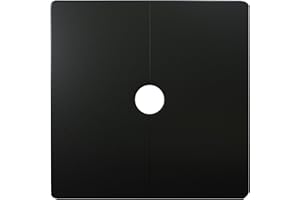 ZEIZAFA Wall Split Flange Square Escutcheon Plate Water Pipe Wall Covers Reserved Drill Hole Panel Decor for Wires Faucets Pipes Wall Split Flange Pipe Cover