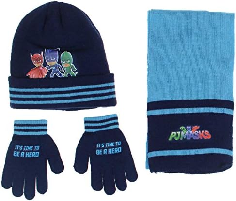 Pj Masks Superpigiamini Boys' Scarf, Hat & Glove Set One Size