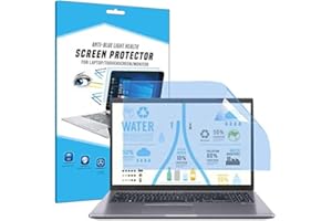 FiiMoo 17 inch Anti Luce Blu Proteggi Schermo, [2 Pezzi] Filtro Antiriflesso Protezione per Gli Occhi, Pellicola Protettiva Schermo per Laptop 17 Pollici (5:4)