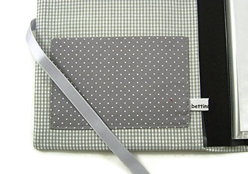 Sammelmappe DIN A5 – Stammbuch Pünktchen grau bettina bruder® - 3