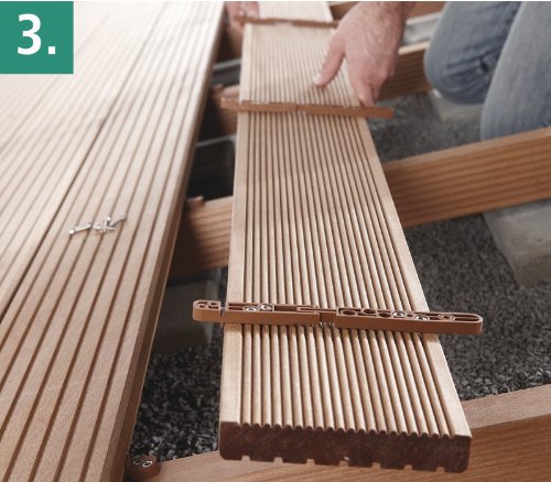 Wolfcraft 6971000 1 Starter-Set für verdecktes Verschrauben - 6