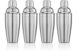 Cocktail-Shaker, Cocktail-Maker-Set, Martini-Getränke-Shaker, 750 ml, Cocktail-Shaker-Sieb, Barkeeper-Mixer-Werkzeug, Likör-Cobbler-Shaker, Edelstahl-Bar-Shaker für Cocktail-Herstellung