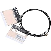 ASHATA Integrated M.2 Antenna with IPEX4 Connector, 2 Pcs/Set IPE Gene4 Integrated NGFF/M.2 WiFi Antenna with IPEX4 Port 2.4/