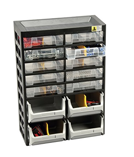 Allit Kleinteiledepot, 1 Stück, schwarz/gelb, 458140 - 2