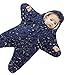 Produktbild WDXIN Baby Schlafsack Baumwolle Karikatur Seestern Baby Schlafsack Umarmung Neugeborenes Baby Split Bein Schlafsack Bequem Atmungsaktiv.