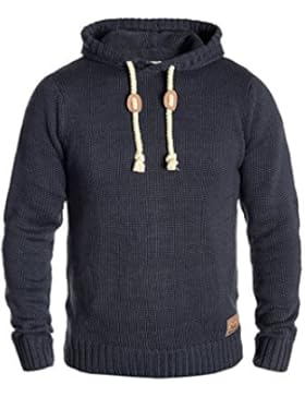 SOLID Pitu Herren Kapuzenpullover Strickhoodie