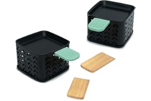 CÉCOA - Lot de 2 Raclettes à la Bougie - Cheese’Up - Fromage Fondu en 2 Minutes - Sans Électricité - Format Compact - Raclette Originale - Facile à Ranger - couleur aléatoire