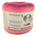 Schachenmayr. Schachenmayr Mohair Dream Color - Hilo para Tejer, Frutas del Bosque, 13cm x 13cm x 9cm