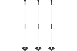 KINGTOP Golf Flagstick - Portable Design, Practice Putting Green Flag Stick for Yard, Club - Golf Pole Pin Flagpole, 3FT or 6FT Heights Available