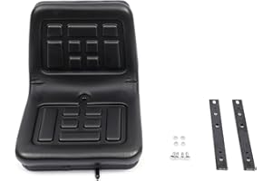 AOHUADA Siège de tracteur, siège conducteur, chariot élévateur, tondeuse autoportée, pelleteuse, siège de chariot élévateur, siège universel.