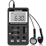 ✔Multifuncional - Diseñado solo con varios botones simples, fácil de operar y controlar, también es adecuado para personas mayores y niños. Esta radio AM/FM es el mejor regalo para sus padres, abuelos y otros ancianos.