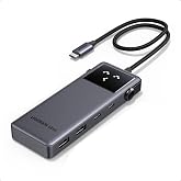UGREEN Uno USB C HUB 4K60Hz PD100W 10Gbps USB3.2 Dağıtıcı Adapt&ouml;r Laptop Macbook Pro Air USB Expander Docking Station i&ccedil;in (7