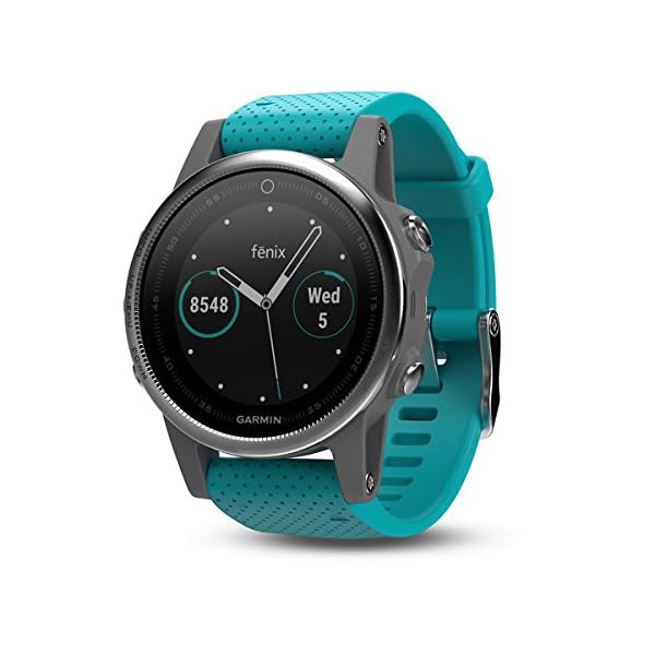 Garmin Fenix 5- Reloj multideporte, con GPS y medidor de frecuencia cardiaca, lente de cristal y bisel de acero… - Image 3