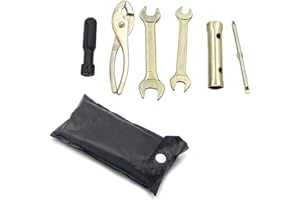 GFYWZ Kit de Moto Compact Set Jeu de Pinces de Tournevis Tool Kit D'outils de Réparation de Moto 6 Pièces Or