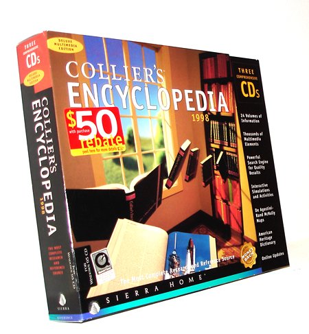 Preisvergleich Produktbild Collier's Encyclopedia 1998 Dulex Multimedia Edition by Sierra Collier's