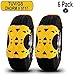 Produktbild Josechan Auto Schneeketten Universal 6 Stück Anti-Rutsch ketten mit TUV/GS/ONORM V 5117 Fit für die meisten Auto/ SUV/LKW einfach zu installieren