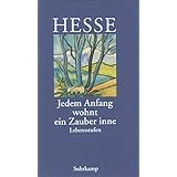 »Jedem Anfang wohnt ein Zauber inne«: Lebensstufen