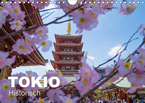 Tokio Kalender mit historischen Tempeln und Schreinen (Wandkalender 2020 DIN A4 quer)