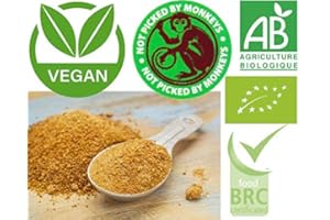 Sante Bio Europe Santé - Sucre De Fleur Coco 100% Végétal Riche En Minéraux Et Vitamines B C Gluten Free Vegan Collecte Éthique Des Noix Origine Indonésie , 1 Kg (Lot 1)