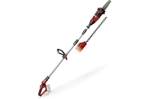 Einhell Utensile multifunzione a batteria GE-HC 18 Li T-Solo (18 V, tagliasiepi e motosega 2 in 1, lama Oregon, senza batteria e caricabatterie)
