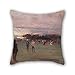 Produktbild Oil Painting Arthur Streeton - The National Game Throw Cushion Covers 20 X 20 Inches / 50 By 50 Cm For Her,chair,wedding,kids Room,boys,dinning Room With Two Sides