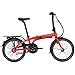 Produktbild Tern Faltrad Link C3i Fahrrad 3 Gang 20 Zoll Alu Nabenschaltung Shimano Ständer Gepäckträger, CB19PFCO03HDR, Farbe Rot