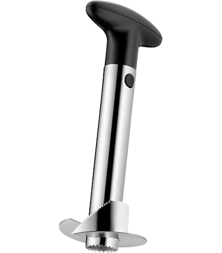 2 Pièces Ensemble Coupe Pommes Et Vide Ananas En Acier Inoxydable - Outils Cuisine Pratiques