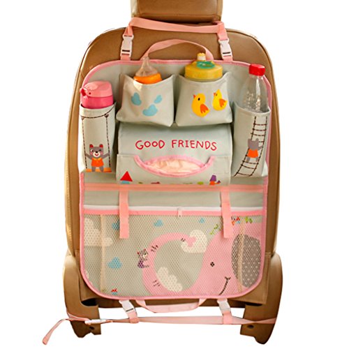 Auto Rücklehnentasche Organizer Multi-Tasche Flasche Kühltasche Auto Zubehör Utensilientasche