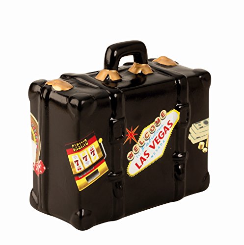 Moderne Spardose Sparbüchse CASINO LAS VEGAS Höhe 14 cm Breite 15 cm - 2