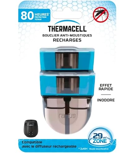 Thermacell EL-55 mit LED Licht Repeller zur Mückenabwehr - Diffuser