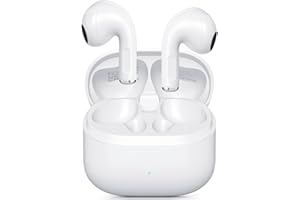 AsiceSound Ecouteurs Bluetooth sans Fil, Casque Bluetooth 5.3, Ecouteurs Hi-FI Son Stéréo, 46 Heures Durée de Lecture, IP7, contrôle Tactile, Ajustement Confortable, pour iOS Android